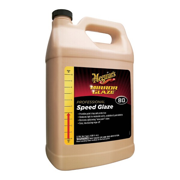 Meguiars Mirror Glaze 80 Professional Speed Glaze 3.78Ltr