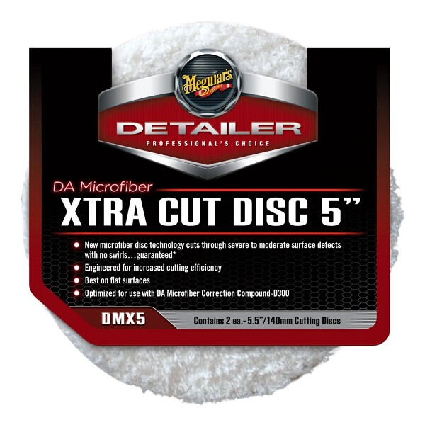Meguiars Detailer DA Microfiber XTRA Cut Disc 5" (2pcs)