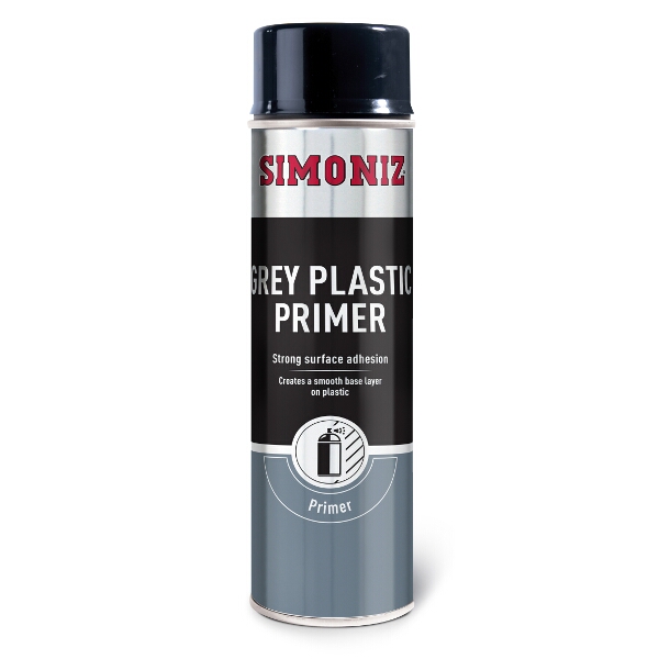 Simoniz Grey Plastic Spray Primer 500ml