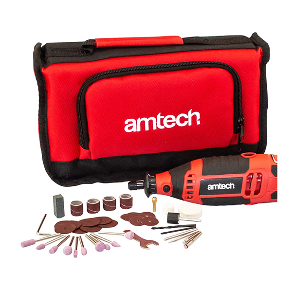 amtech 230V 135W Mini Rotary Tool with 40pc Accessory Kit