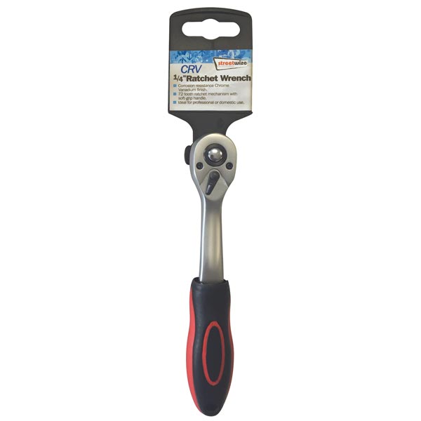 Streetwize 1/4" Ratchet Wrench