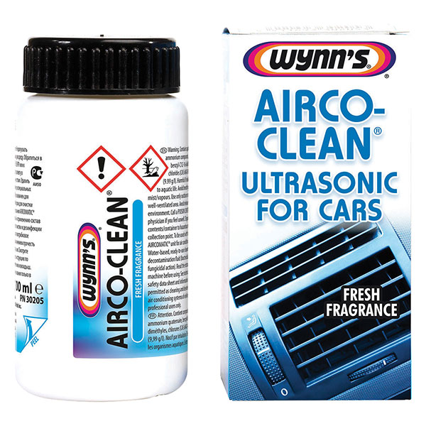 Wynns Aircoclean Ultrasonic For Car 100ml