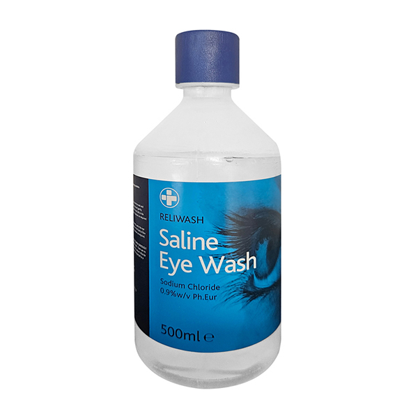 Saline Eye Wash, 500ml