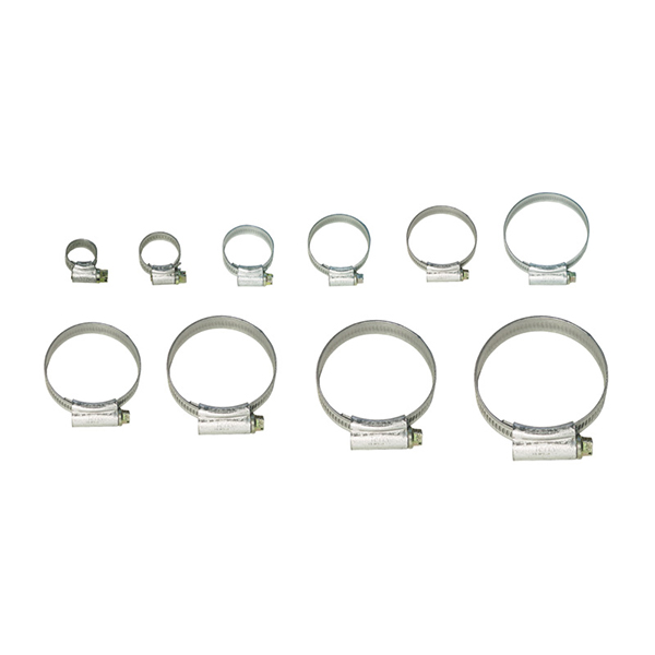 Pearl PK OF 10HOSE CLIPS SIZE O 22MM (X10)