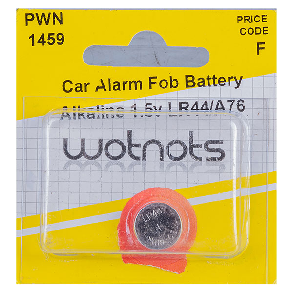 Pearl Car Alarm Fob Battery Alkaline 1.5v LR44/A76