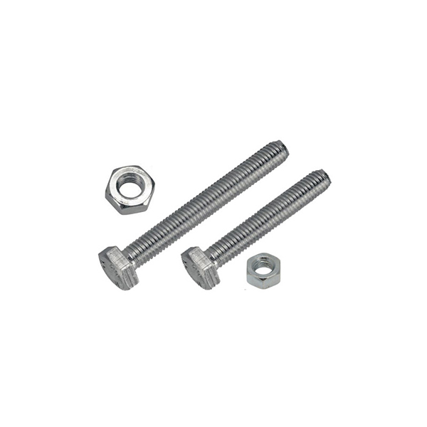 Pearl Set Screw & Nut High Tensile M6 x 25mm