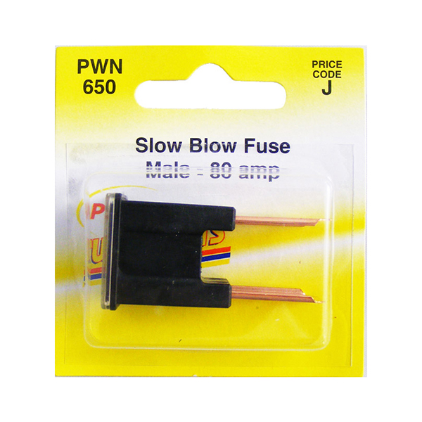 Pearl Slow Blow Fuse-Male80Amppf729