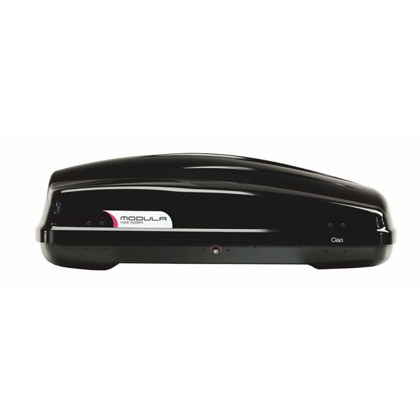 Modula Ciao Gloss Black Roof Box 340ltr Euro Car Parts