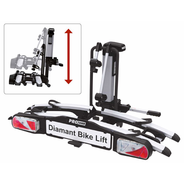 Pro-User Towingball bike carrier Diamant Bikelift (2 Bike Capacity)