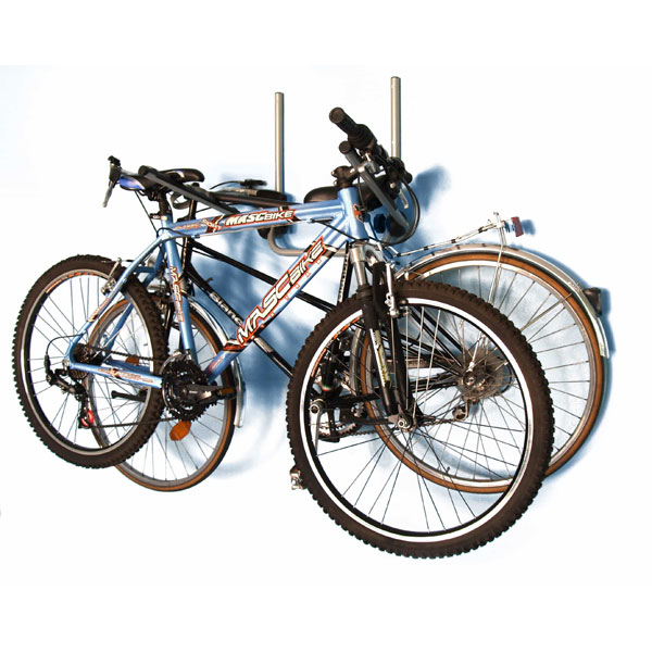 Menabo Star Folding Wall Hanger Unit for Storing 3 Bikes