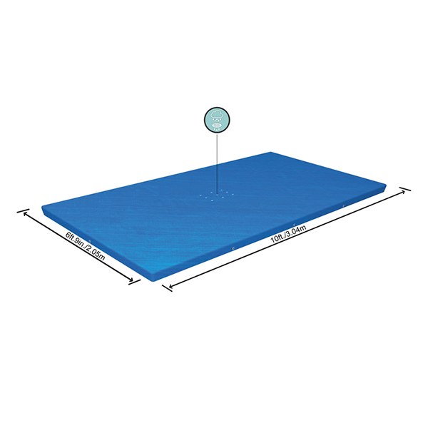 Bestway Flowclear 9'10" x 6'7"/3.00m x 2.01m Pool Cover