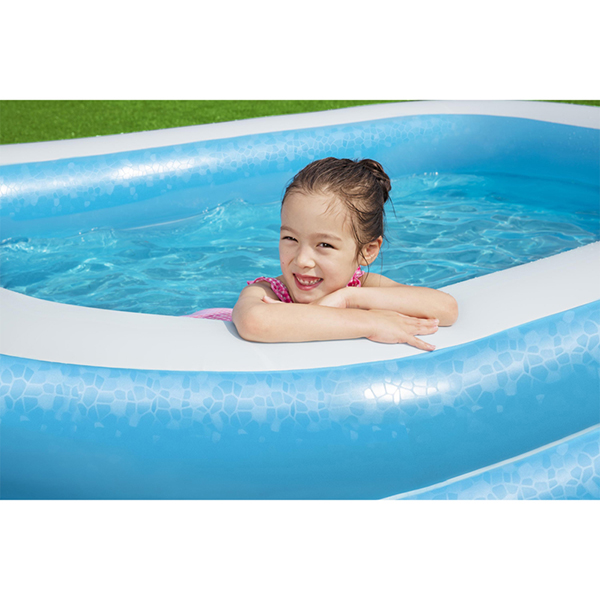 Bestway Blue Rectangular Family Pool 2.62m