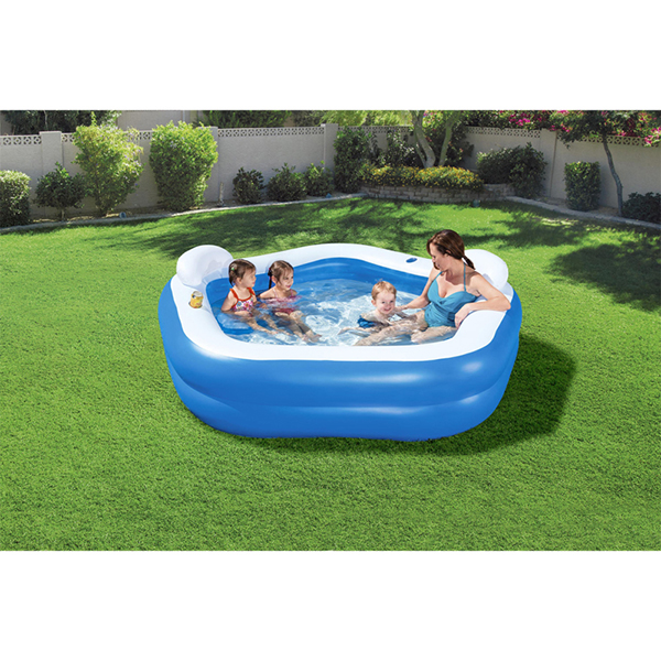 Bestway Backyard Oasis Inflatable Family Pool 2.13 m x 2.06 m x 69 cm