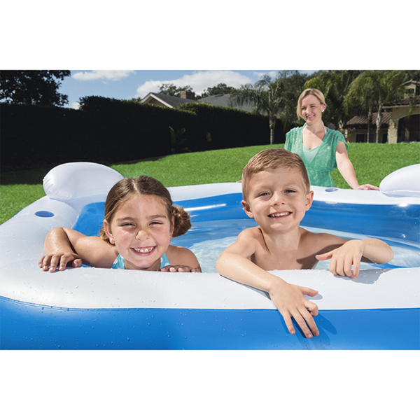 Bestway Backyard Oasis Inflatable Family Pool 2.13 m x 2.06 m x 69 cm