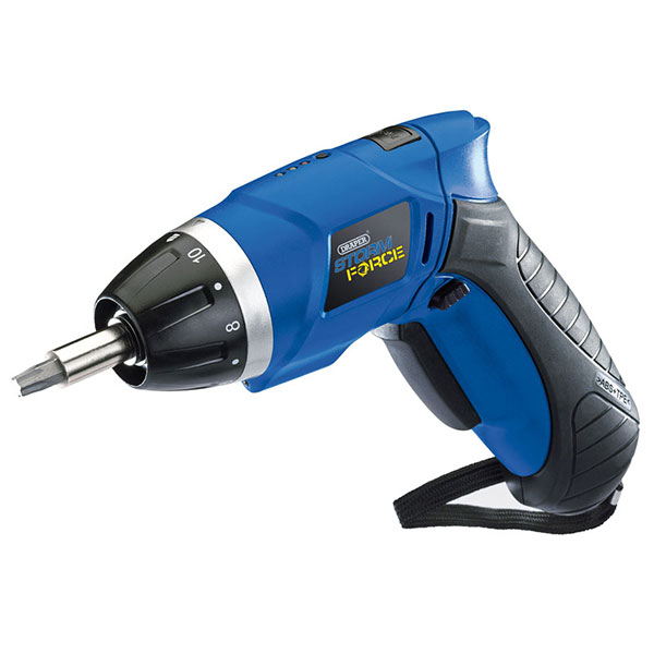 Draper Storm Force Cordless Li-Ion Screwdriver Kit (3.6V)