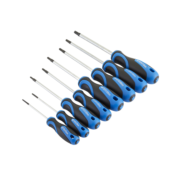 Draper TX-STAR® and Draper TX-STAR® Security Soft Grip Screwdriver Set 8 Piece