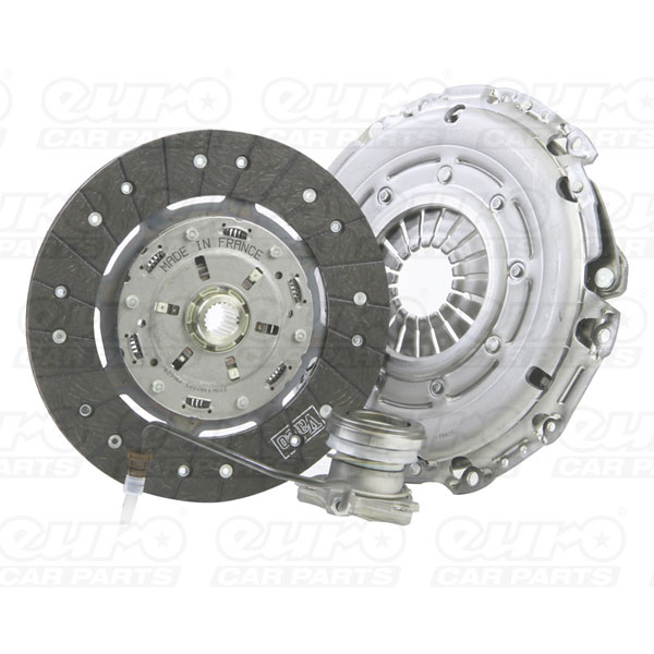 LUK 3pc Sac Clutch Kit With Csc Vauxhall Zafira Mk Ii 1.7 Cdti 16v (