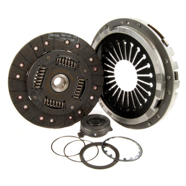 Sachs 3Pc Clutch Kit Porsche 997T 3.6 Turbo 480Hp/353Kw | Euro Car Parts