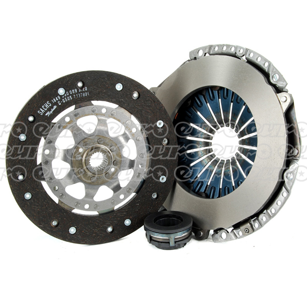 Sachs 3pc Sac Clutch Kit With Bearing Audi A4 1.9tdi Bke Brb 11/04-