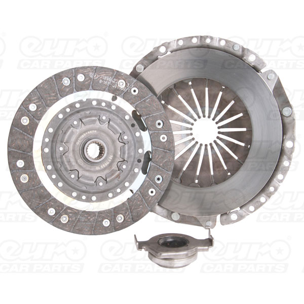 LUK 3Pc Clutch Kit With Bearing Fiat Brava/bravo(98-01) Doblo(01-) 1.9Jt | Euro Car Parts