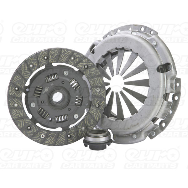 Transmech 3Pc Clutch Kit With Bearing 180mm Renault Clio R5 R11 R19 Extra Twni | Euro Car Parts