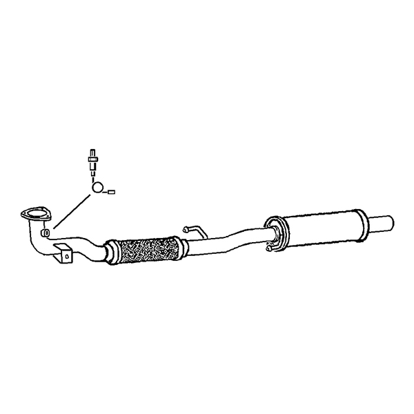 Klarius Front Silencer
