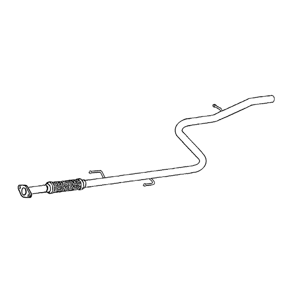 Klarius Centre Pipe Fiat Doblo 1.4I 05- | Euro Car Parts