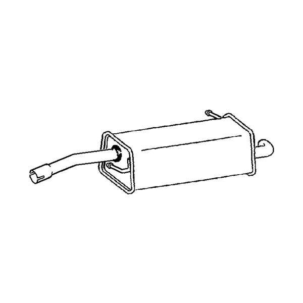 Klarius Rear Silencer