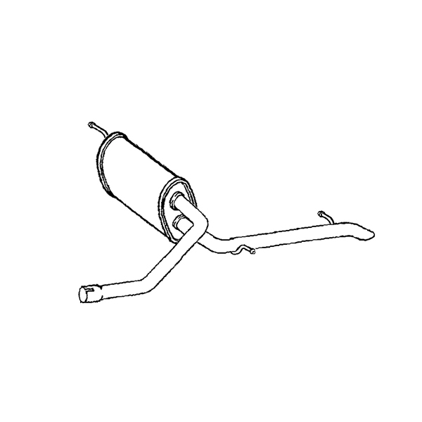 Klarius Rear Silencer