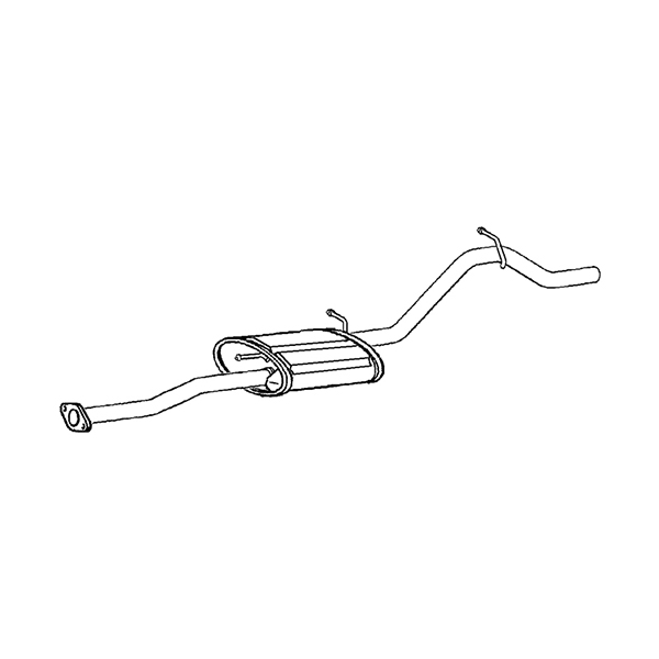 Klarius Rear Box    Alto 1.1i 01-