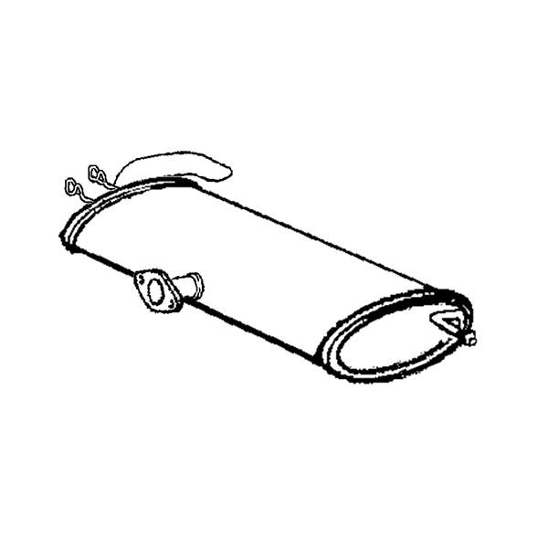 Klarius Rear Silencer