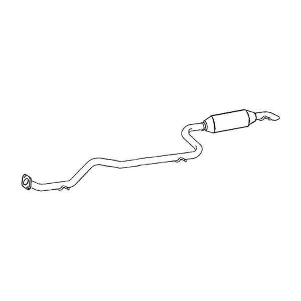 Klarius Rear Silencer