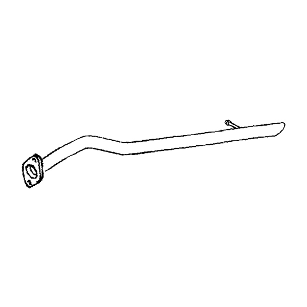 Klarius Tail Pipe Toyota Hilux 2.5D4D 10- | Euro Car Parts