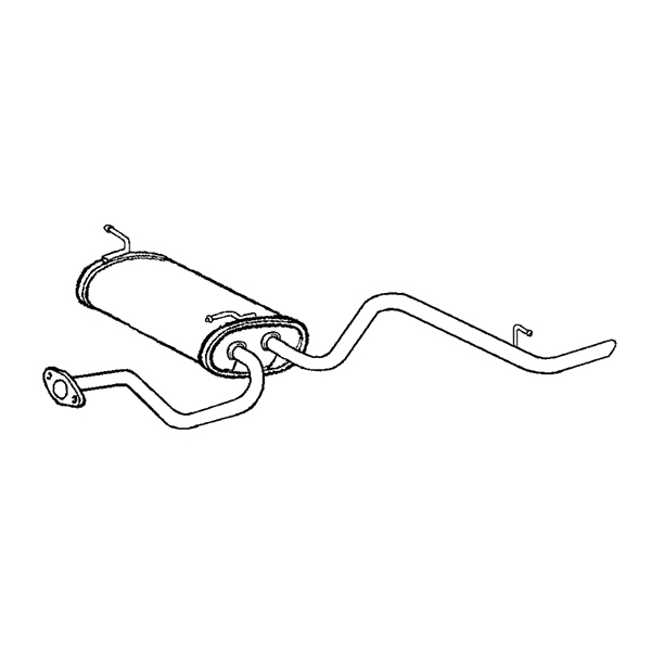 Klarius Rear Silencer