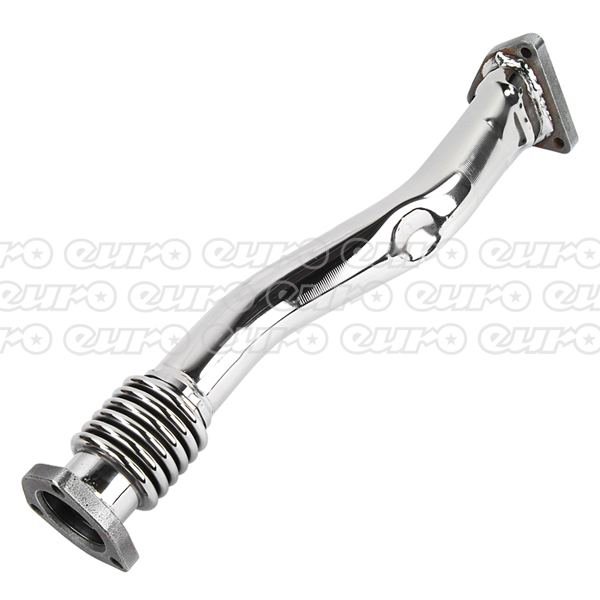 DANSK one piece complete cross pipe - polished stainless steel