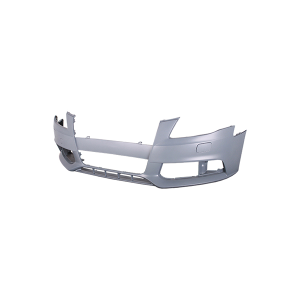 Aftermarket Front Bumper A4 07- With Lamp Wash    No Pdc Not S Line Prmd