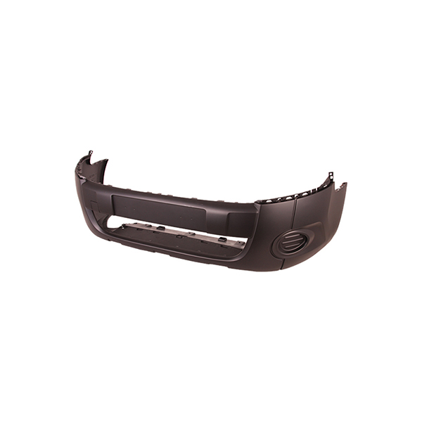 Aftermarket Front Bumper Partner Berlingo 08- Black No Fog Holes