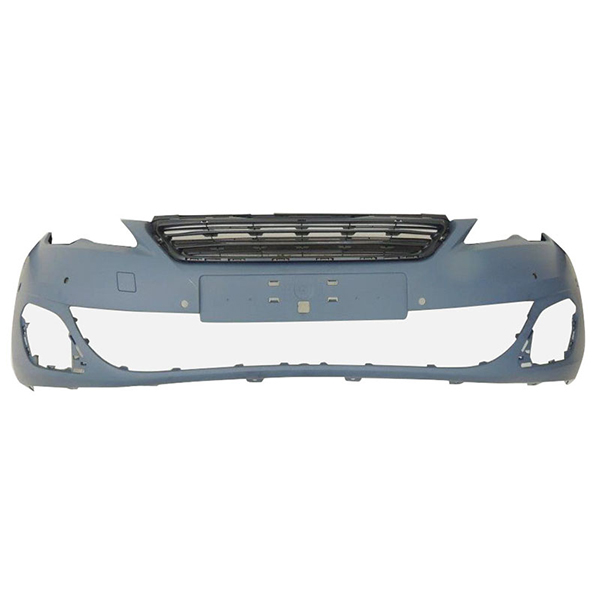Aftermarket Front Bumper Peug 308 13- Inc Pdc Inc Park Assist Allure Model Prime