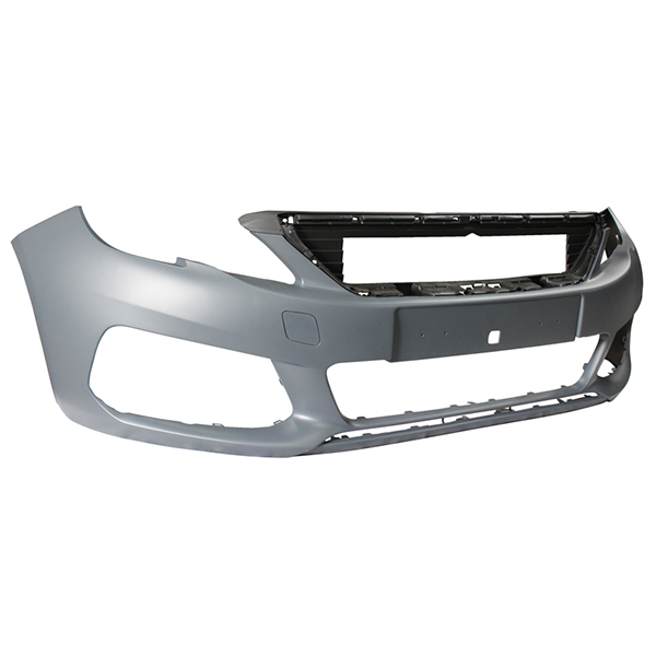 Aftermarket Front Bumper Peug 308 5/17- 17- Primed Hal H/lamp