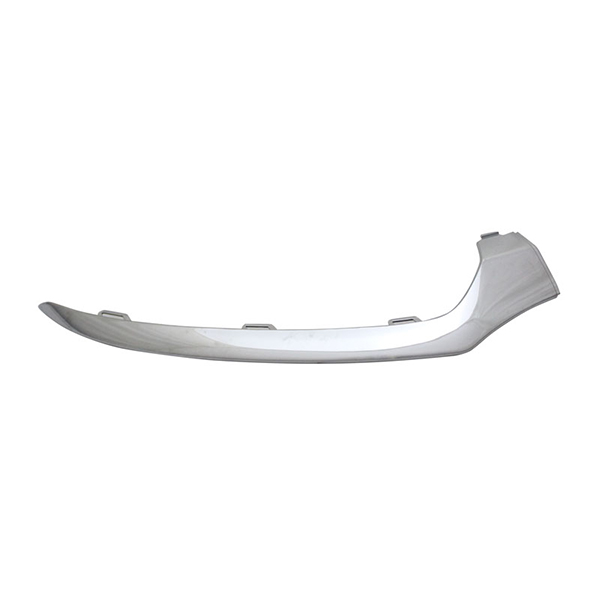 Aftermarket Osf Bumper Lower Moulding Trim C-class W205 14-  W/amg Pkg   Chrome