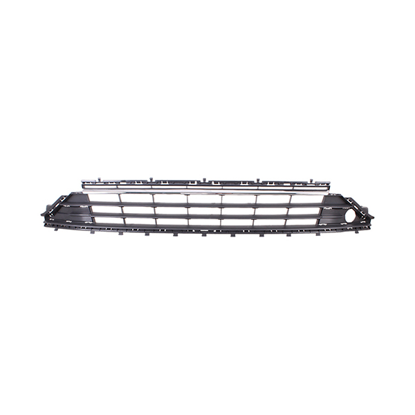 Aftermarket Front Bumper Lower Center Grille Golf 17-20   Incl Chrome Mldg