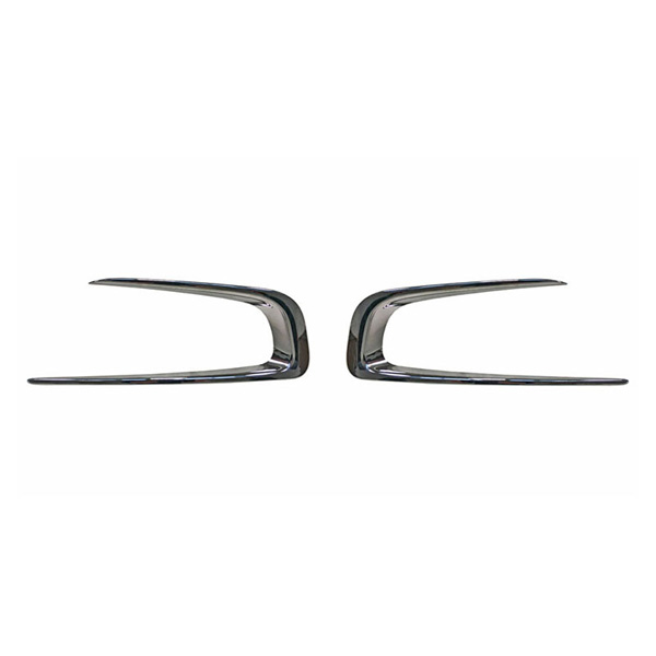 Platinum Plus Fog Lamp Trim Set Chromed Peugeot 2008 13-16