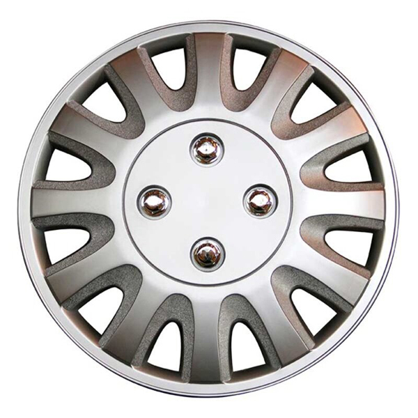 thumbnail image 2 of 16" Universal Wheel Trims Hubcaps - 4-Pack, Sleek Pink QD Style, Durable Trim Rings For Steel Wheels 2 of 6