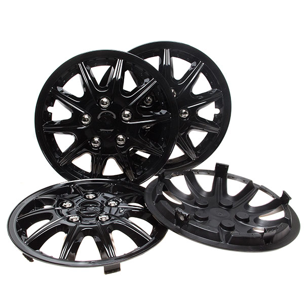 Top Tech Revolution 14 Inch Wheel Trims Gloss Black (Set of 4)