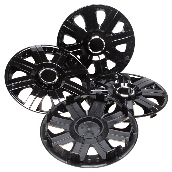 Top Tech Torque 13 Inch Wheel Trims Gloss Black (Set of 4)