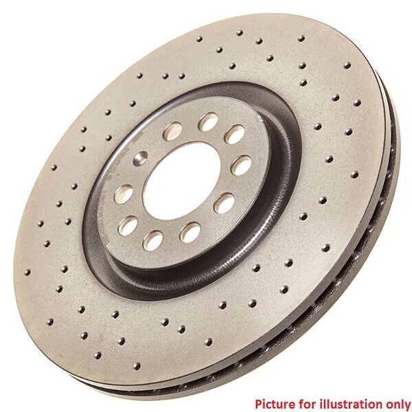 Brembo PERFORMANCE DRILLED DISC BREMBO XTRA  326mm VENTED FRONT
