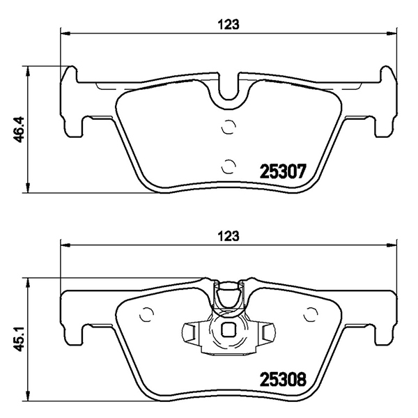 Brembo BREMBO XTRA PADS BMW VARIOUS