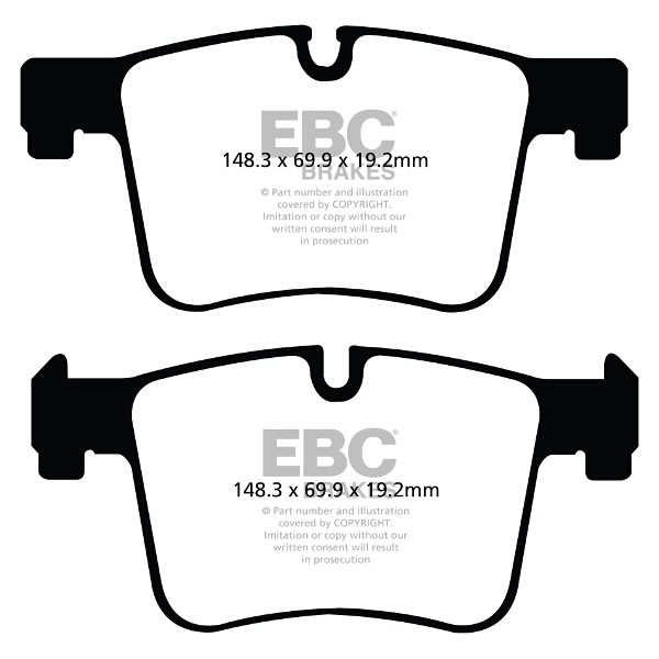 EBC Red Stuff EBC BRAKE PADS (REDSTUFF) BMW VARIOUS