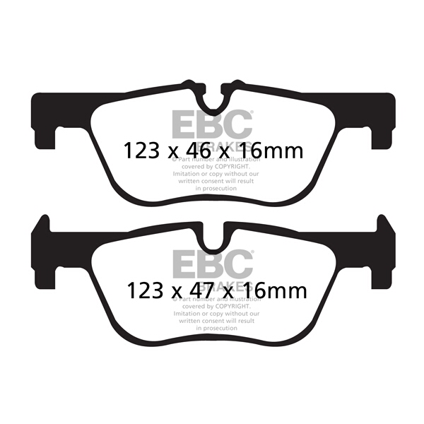 EBC Yellow Stuff EBC BRAKE PADS (YELLOWSTUFF) BMW VARIOUS