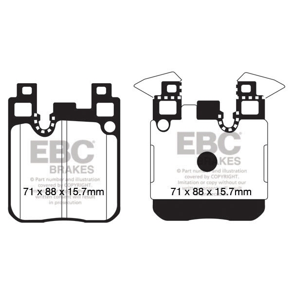 EBC Red Stuff EBC BRAKE PADS (REDSTUFF) BMW VARIOUS